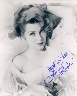 Arlene Dahl autograph