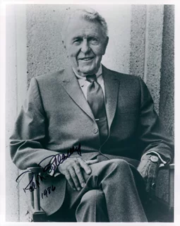 Ralph Bellamy autograph