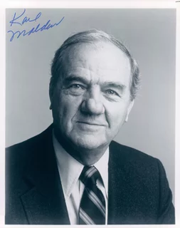 Karl Malden autograph