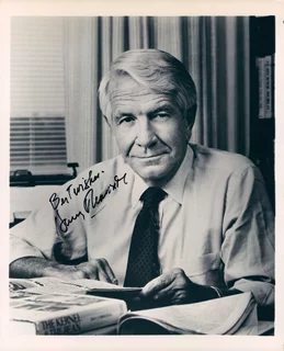 Harry Reasoner autograph