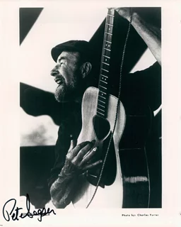 Pete Seeger autograph