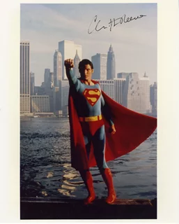 Christopher Reeve autograph