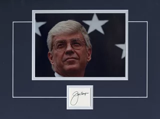 Jack Kemp autograph