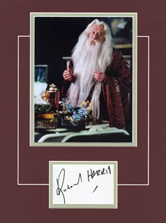 Richard Harris autograph