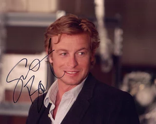 Simon Baker autograph