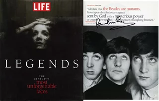 Paul McCartney autograph