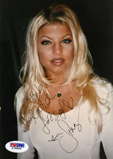 Stacy Ferguson autograph