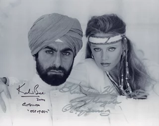 James Bond's Octopussy autograph