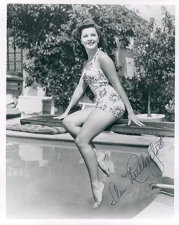 Ann Rutherford autograph