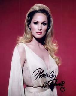 Ursula Andress autograph