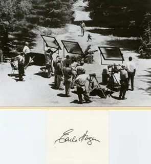 Earle Hagen autograph