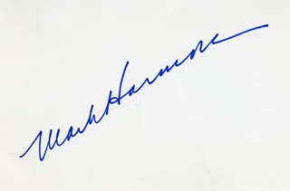 Mark Harmon autograph