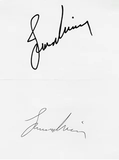 Leonard Nimoy autograph