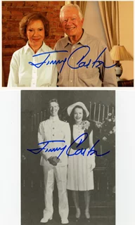 Jimmy Carter autograph
