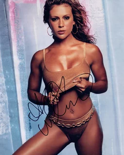 Alyssa Milano autograph