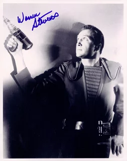 Warren Stevens autograph