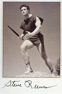 Steve Reeves autograph