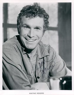 Wayne Rogers autograph