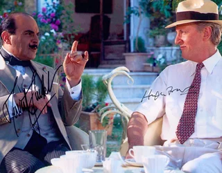 Poirot autograph
