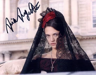 Asia Argento autograph