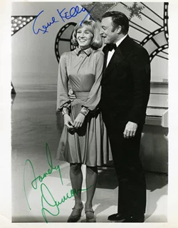 Gene Kelly & Sandy Duncan autograph