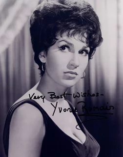 Yvonne Romain autograph