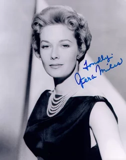 Vera Miles autograph