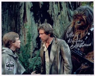 Peter Mayhew autograph