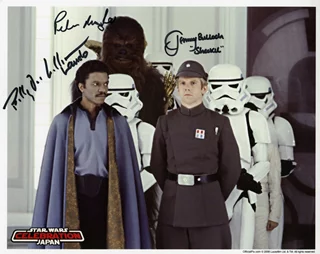 The Empire Strikes Back autograph