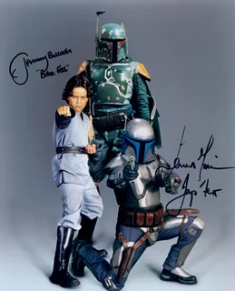 Boba Fett and Jango Fett autograph