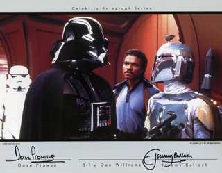The Empire Strikes Back autograph
