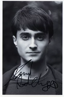 Daniel Radcliffe autograph