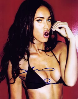 Megan Fox autograph