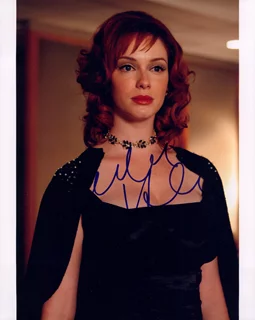 Christina Hendricks autograph