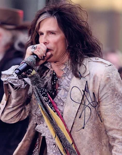 Steven Tyler autograph