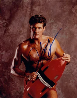 David Hasselhoff autograph