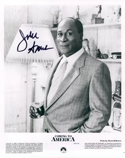 John Amos autograph