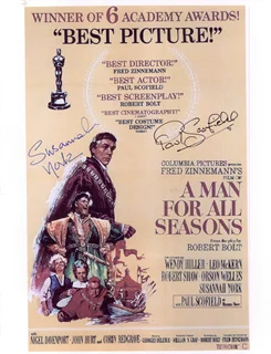A Man For All Seasons autograph