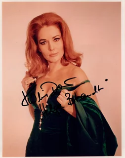 Karin Dor autograph