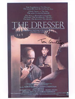 Tom Courtenay autograph