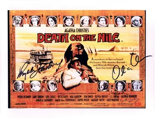Death On The Nile autograph