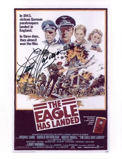 Larry Hagman autograph