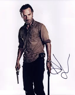 Andrew Lincoln autograph