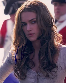 Keira Knightley autograph