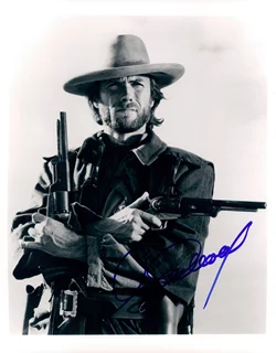 Clint Eastwood autograph