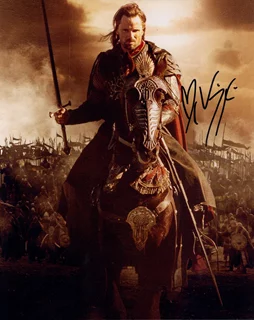 Viggo Mortensen autograph