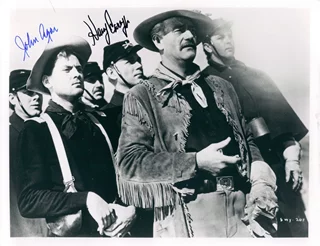 She Wore A Yellow Ribbon autograph