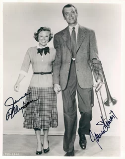 The Glenn Miller Story autograph