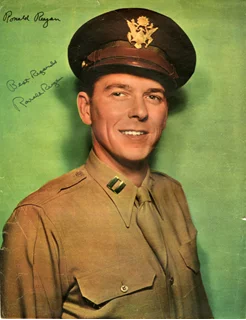 Ronald Reagan autograph