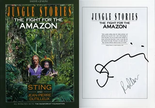 Sting autograph